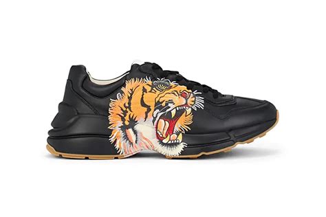 gucci rhyton tiger sneakers|gucci rhyton sneakers price.